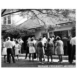 Cocktail party to celebrate the 10th anniversary of Vice-Chancellor Matheson taking office.