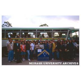 International students arrive at Melbourne International airport