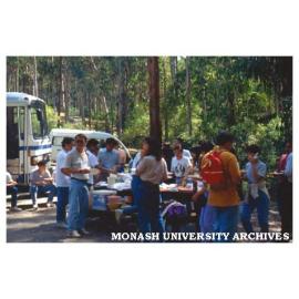 International students from Gippsland campus visiting Tarra Valley National Park
