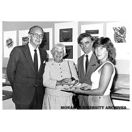 The Governor-General, Sir Ninian Stephen, and Lady Stephen visiting the School of Art and Design at Caulfield