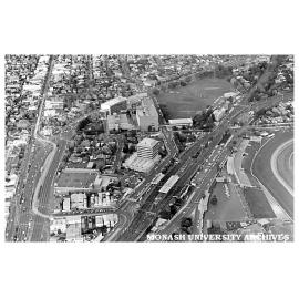 Aerial view of Chisholm Institute of Technology, Caulfield