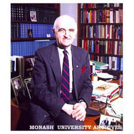 Professor Peter Louis Waller, Associate Dean Faculty of Law and holder of the Sir Leo Cussen Chair of Law