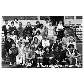 Monash Intervarsity Athletics Club track and field members