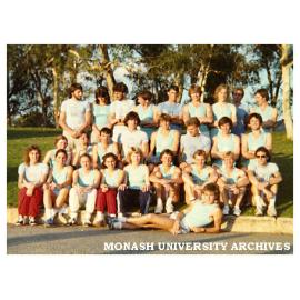 Monash Intervarsity track and field team at Adelaide University.