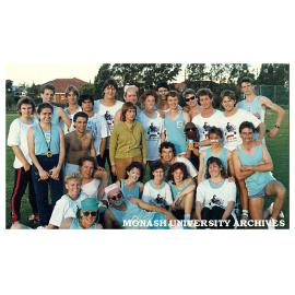 Monash Intervarsity Athletics Club track and field members