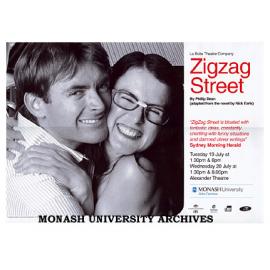 Poster for 'Zigzag Street' by La Boite Theatre Company