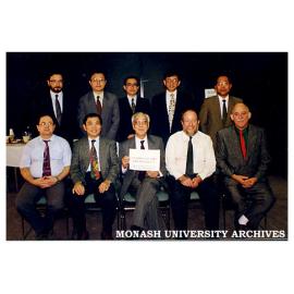 Northeast Asia Roundtable V, Melbourne, Australia, 6th-9th November, 1994, Professor John McKay (seated 1st row, second from right)
