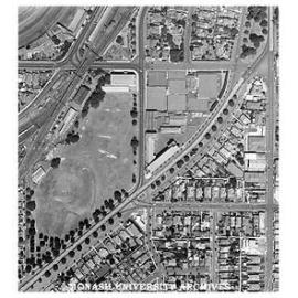 Aerial view of Caulfield Technical College - 14 December 1963