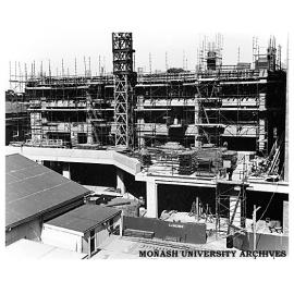 Construction of C Block, Caulfield Institute of Technology, Railway Avenue, Caulfield