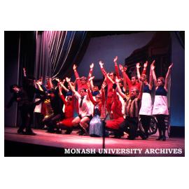 Caulfield Technical College revue Charlies Keeping Mum production - Trams & Gents