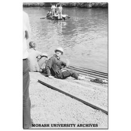Caulfield Technical College students raft race
