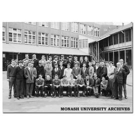 Caulfield Technical College Civil Engineering class