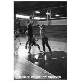 Caulfield Technical College basketball match