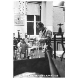 Caulfield Technical College chemistry laboratory