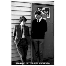 Martin Gibbs and Barry May, Caulfield Technical College social committee