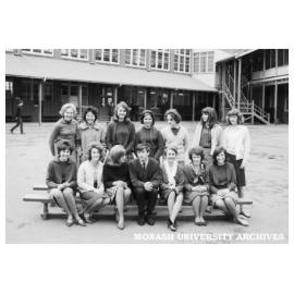 Caulfield Technical College Commerce Department class girls