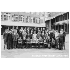 Caulfield Technical College Civil Engineering class