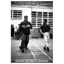 Caulfield Technical College revue - Adam's Apple Core rehearsal