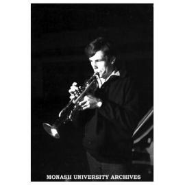 Caulfield Technical College revue - Adam's Apple Core trumpet performance