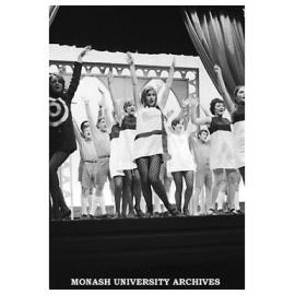 Caulfield Technical College revue - Charlies Keeping Mum with Rae Wood (centre)