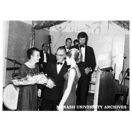 Mr & Mrs Lambert at Caulfield Technical College ball
