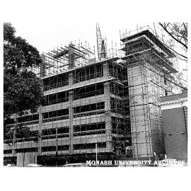 Construction of C Block, Chisholm Institute of Technology, Railway Avenue, Caulfield