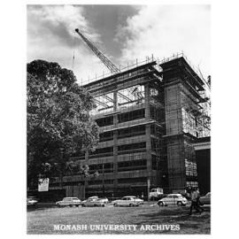 Construction of C Block, Chisholm Institute of Technology, Railway Avenue, Caulfield