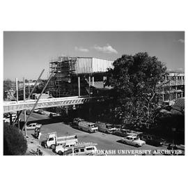 Construction of K Block, Chisholm Institute of Technology, Caulfield