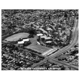 Aerial view of Chisholm Institute of Technology, Frankston Campus