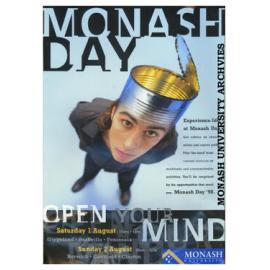 Poster for Monash Day - Open Your Mind
