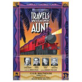 Poster for 'Travels with My Aunt,' presented by Gary Penny