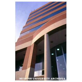 Entrance to Chisholm tower, Caulfield