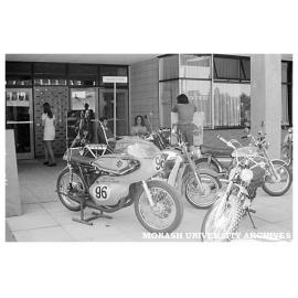 Motorcycle club at Orientation Day