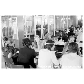 Students in Small Caf