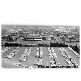 Aerial view of Mannix College