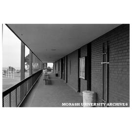 Sports pavilion changing rooms