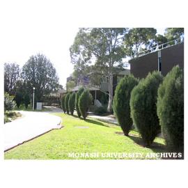 Garden in front of Administration buildings 3C and 3D.