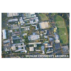 Aerial view of Clayton campus