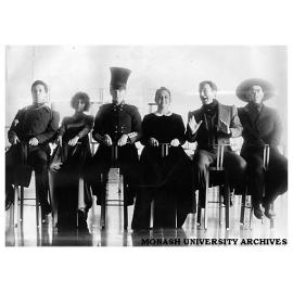 Cast of the Victorian State Opera's production of 'The Barber of Seville' at the Alexander Theatre