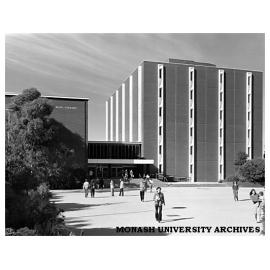 Main library entrance