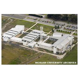 Aerial view of Monash University Berwick campus