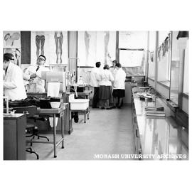Anatomy dissecting room