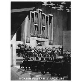 Image of planned pipe organ for Robert Blackwood Hall
