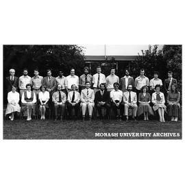 Civil Engineering academic and secretarial staff 1980