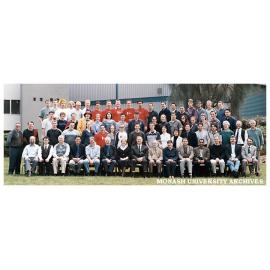 Civil Engineering 4th year students and staff at Clayton 2000