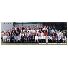 Civil Engineering 4th year students and staff 2003
