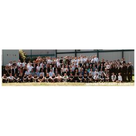 Civil Engineering 4th year students and staff 2006