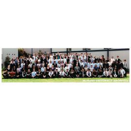 Civil Engineering 4th year students and staff 2008