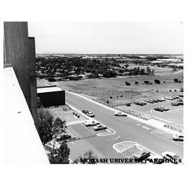Raised view from Rusden State College looking south-east
