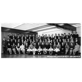 Engineering Faculty staff and students 1963